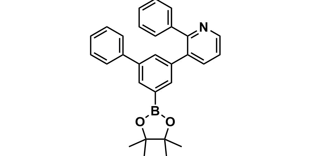 2-phenyl-3-(5-(4,4,5,5-tetramethyl-1,3,2-dioxaborolan-2-yl)-[1,1'-biphenyl]-3-yl)pyridine