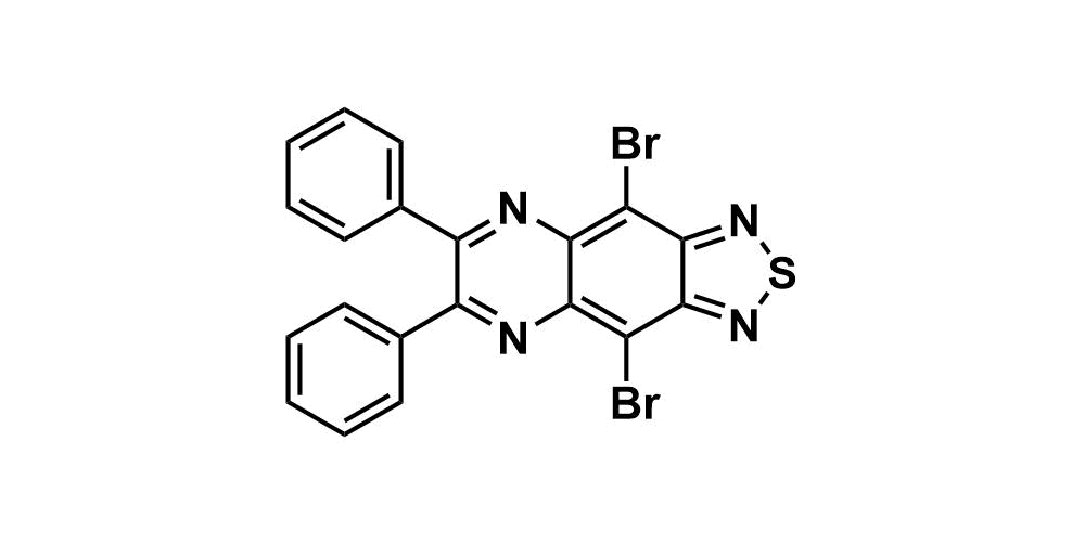 4,9-Dibromo-6,7-diphenyl-[1,2,5]thiadiazolo[3,4-g]quinoxaline